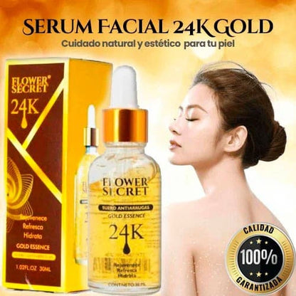 Serum Antiarrugas 24K Gold - Rejuvenece tu Piel en 7 Días (LLEVA 2X1)